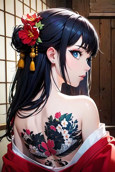 01573-1688251214-(masterpiece, top quality, best quality, official art, beautiful and aesthetic_1.2),1girl, tattoo, solo, japanese clothes,  hair.png